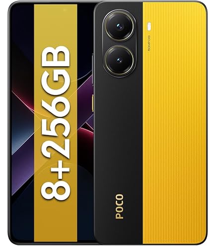 Xiaomi Poco X7 Pro 5G 12GB/512GB Yellow (Yellow) Dual SIM : Amazon